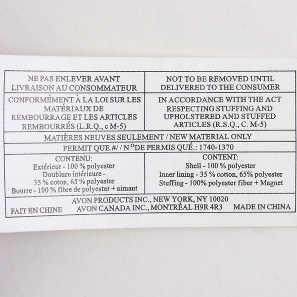 Vintage Avon Christmas Stocking with Snowman and Jingle Bells RARE