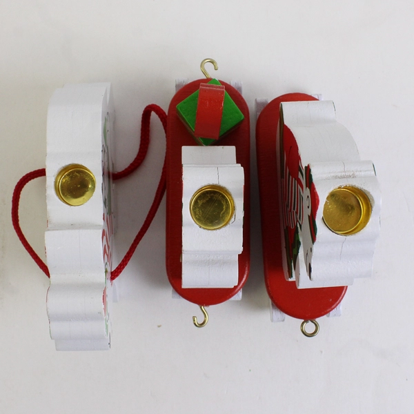 3 White Polar Bears On Sleighs Christmas Decor