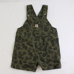Carhartt Green Camo Overalls Shorts Kids' Size 2T