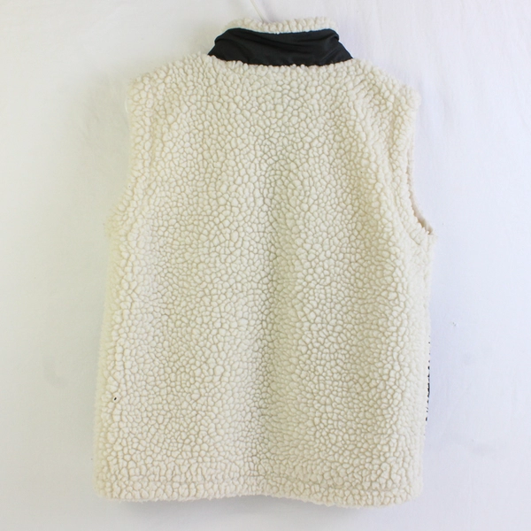 G.H. Bass & Co. White Sherpa Fleece Vest Kids' Size 4T