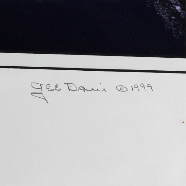 1999 The Maroon Bells #2 By Gene Davis 22 x 22" Framed Matted Photographic Print