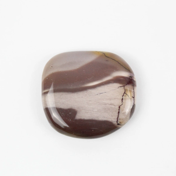 Lot of 3 Polished Agate Palm Stones Healing Crystals 90 Grams