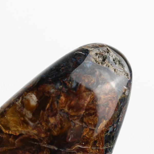 2" Polished Pietersite Chalcedony Palm Stone Healing Crystal 45 Grams