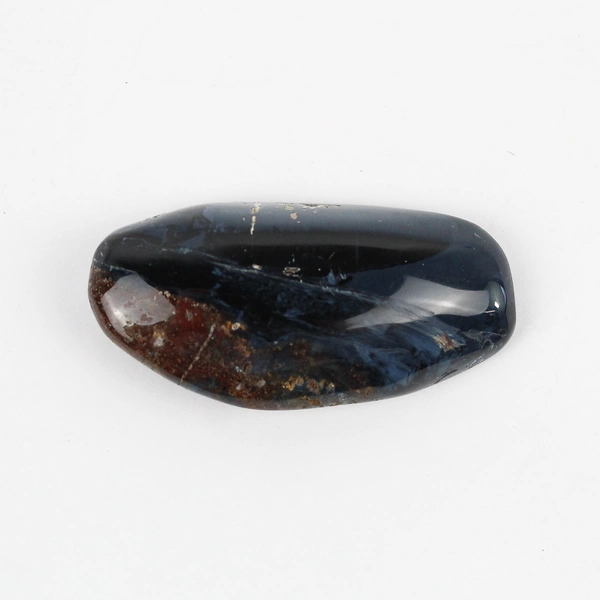 2 1/4" Polished Pietersite Chalcedony Palm Stone Healing Crystal 45 Grams