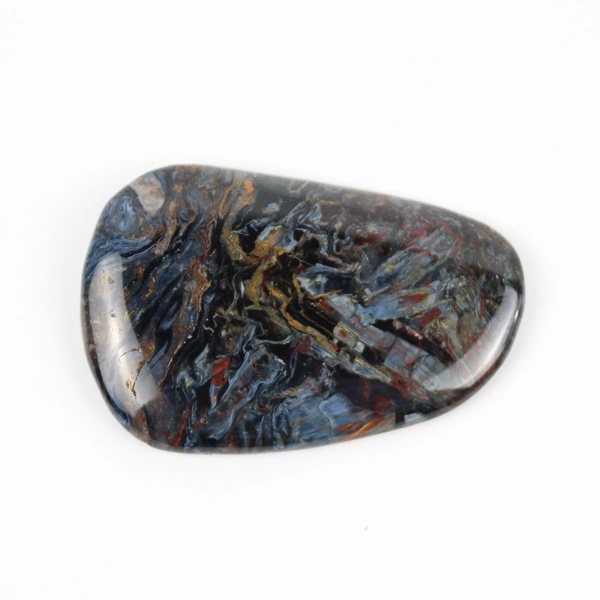 Lot of 3 Polished Pietersite Chalcedony Palm Stones Healing Crystals 90 Grams