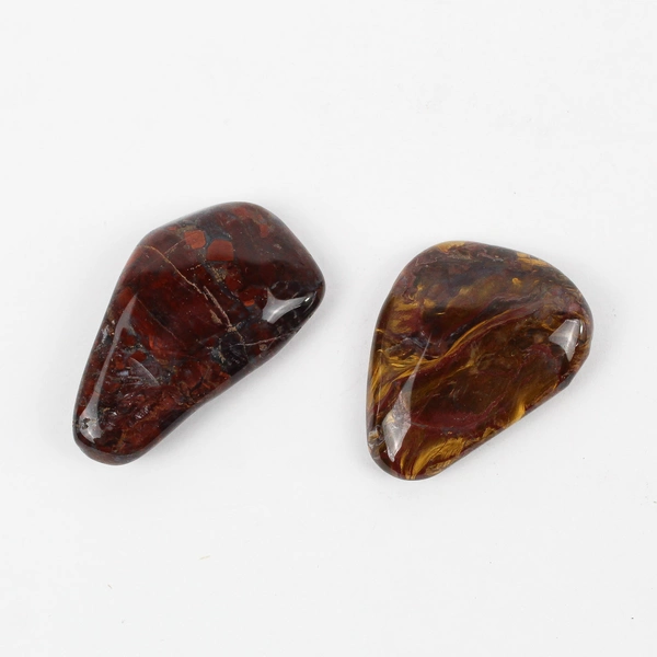 Lot of 6 Polished Pietersite Chalcedony Stones Healing Crystals 68 Grams