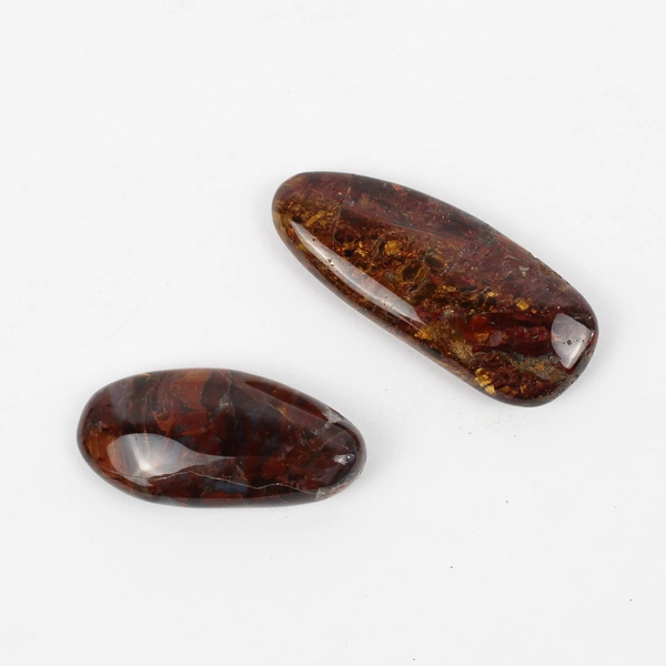 Lot of 6 Polished Pietersite Chalcedony Stones Healing Crystals 68 Grams