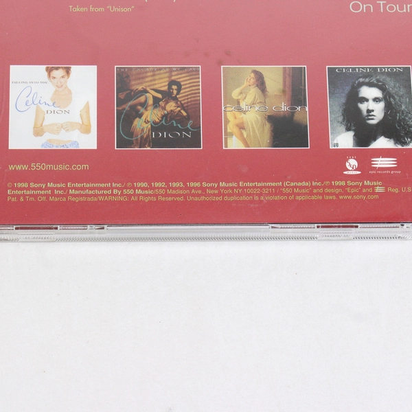 Celine Dion On Tour by Celine Dion (Sony Entertainment) CD