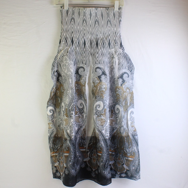 Lapis Women’s One Size White Gray Stretch Halter Dress Multi-Color