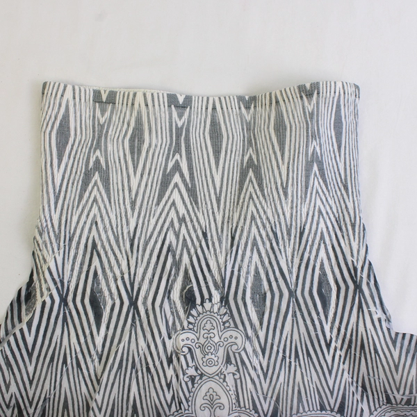 Lapis Women’s One Size White Gray Stretch Halter Dress Multi-Color