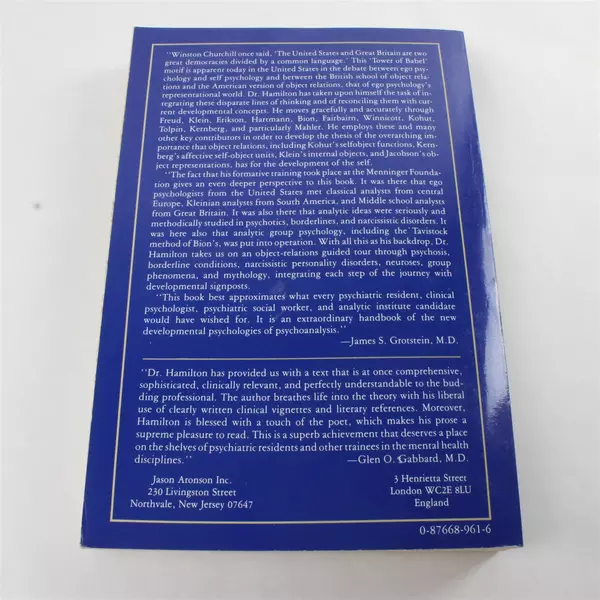Self and Others: Object Relations Theory in Practice by N. Gregory Hamilton PB
