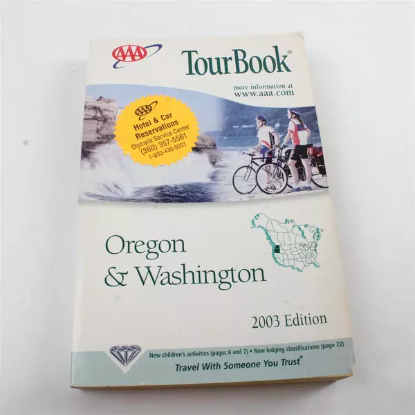 AAA Tourbook Oregon & Washington 2003 Travel Guide