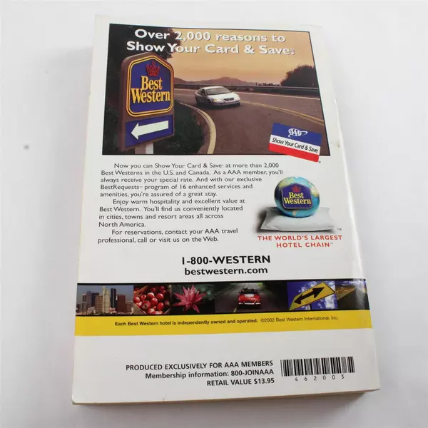 AAA Tourbook Oregon & Washington 2003 Travel Guide