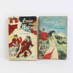 Vintage Lot of 2 Scholastic Book Services Paperback Novels From 1966