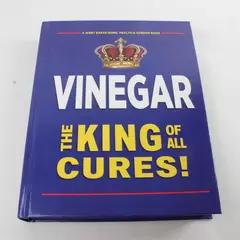 Vinegar: The King of All Cures! Jerry Baker Hardcover Home Health & Garden