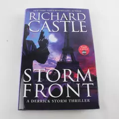 Storm Front: A Derrick Storm Thriller Hardcover by Richard Castle 