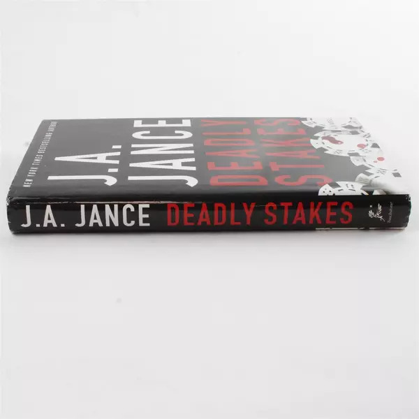 Deadly Stakes J.A. Jance Hardcover Mystery Novel 