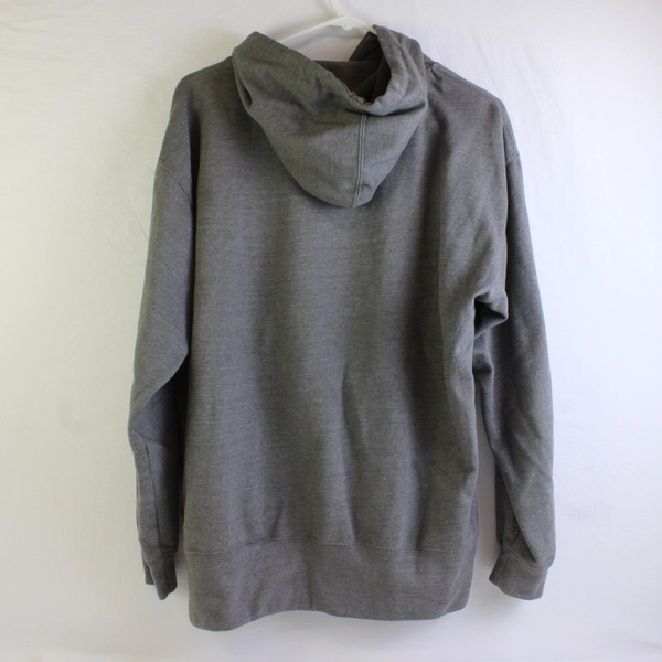 Brew City Men's M Gray Germany Hoodie Sweatshirt with Beer Pocket