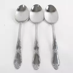Set of 3 Oneida Fenway Stainless Tablespoons 7.75" 