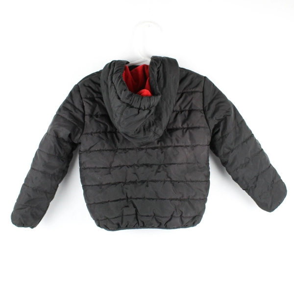 Nike Black and Red Puffer Jacket Baby Toddler Size 24M