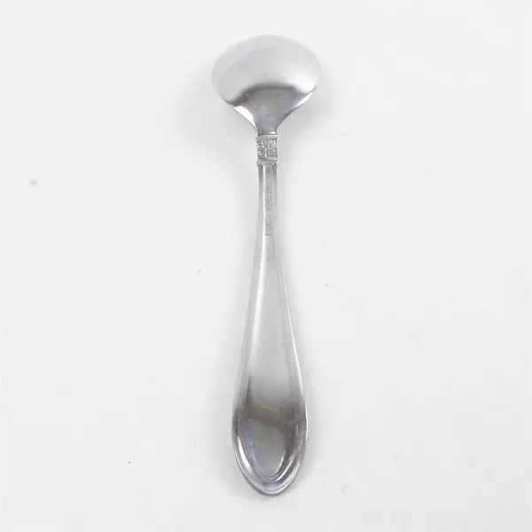 Set of 10 Oneida Memphis Oval Soup Spoons Silver Finish 6.25"