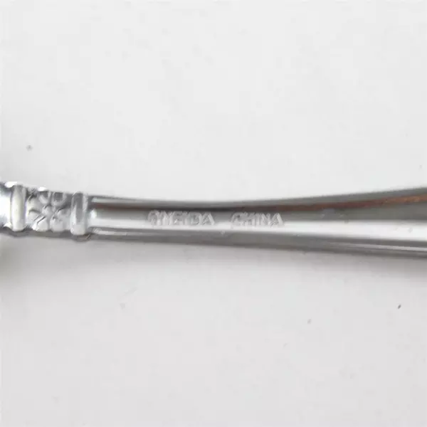 Set of 10 Oneida Memphis Oval Soup Spoons Silver Finish 6.25"