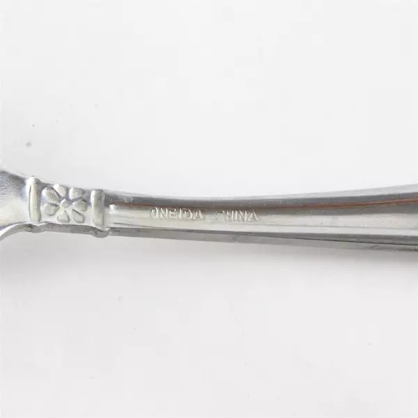 Set of 5 Oneida Memphis Stainless Steel Salad Forks 7" 