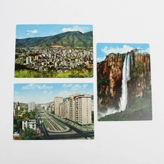 Lot Of 3 Caracas Venezuela Color Postcards 1970