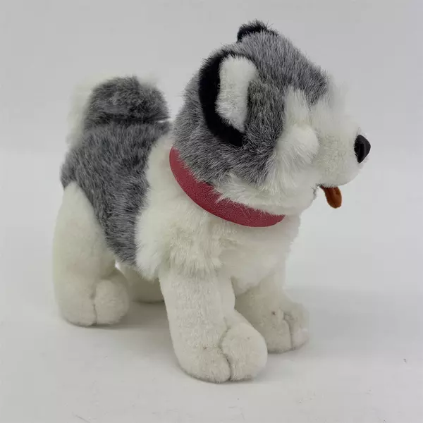 IAAC Alaska Souvenir Husky Puppy Dog Plush Toy 8.5"