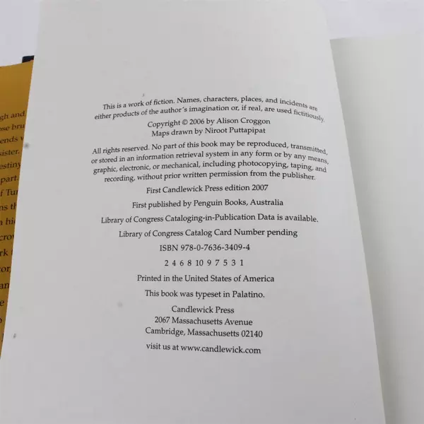 The Crow Alison Croggon Hardcover Book 