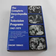 The Complete Encyclopedia of Television Programs 1947-1979 Hardcover Reference