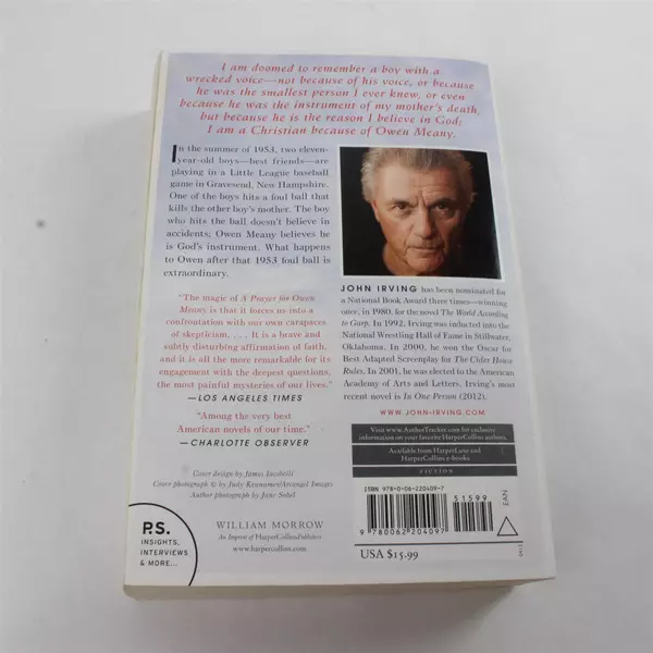 A Prayer for Owen Meany John Irving Paperback Novel Good Pre-Owned