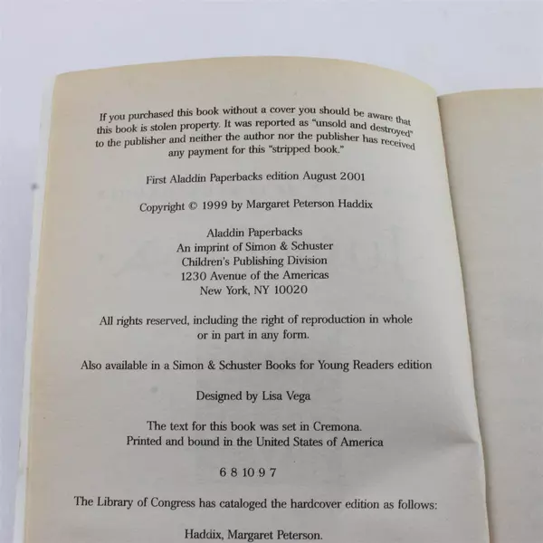 Lot of 2 YA Paperbacks Just Ella & Ella Enchanted Margaret P. Haddix Gail Levine