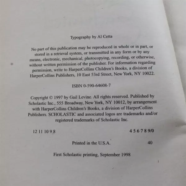 Lot of 2 YA Paperbacks Just Ella & Ella Enchanted Margaret P. Haddix Gail Levine