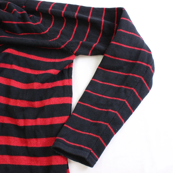 Jones New York Red and Black Cowl Neck Knit Sweater Women's Size 1X