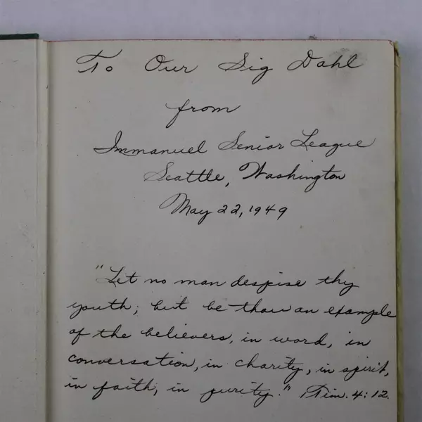 Live to Win Oscar C. Hanson 1949 Hardcover w/ Dust Jacket Vintage