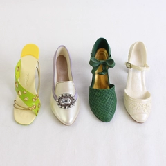 Lot of 4 Just The Right Shoe Mixed Assortment Circa 1998-2004