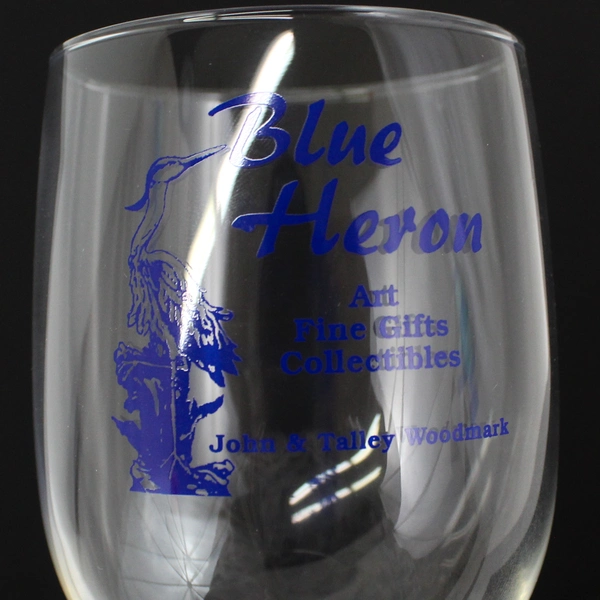 2 Cristal D'Arques Angelique Water Goblets Cobalt Twisted Stems 