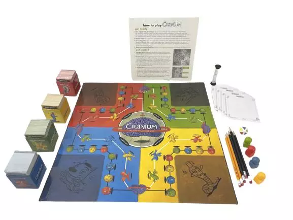Cranium Board Game 2002 - Fun for Teens & Adults, Missing Clay Good Condition
