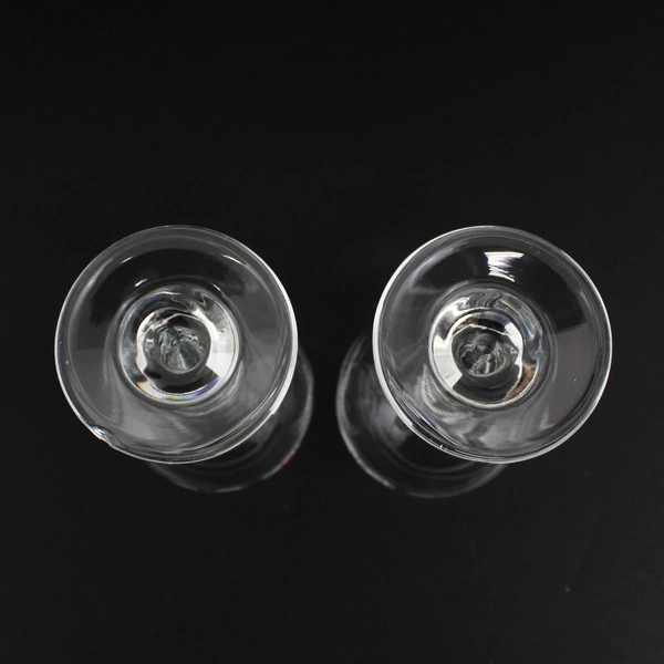 Lot 2 Somewhere It's Five O'clock Libbey Wine Glasses 7.25"