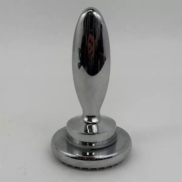 Pampered Chef Heavy Chrome Meat Tenderizer – 6" Tall, 2 lb Chrome Kitchen Tool