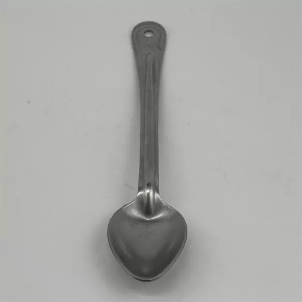 Vintage Serving Spoon U.S.N. United States Navy Military Mess Hall 15"