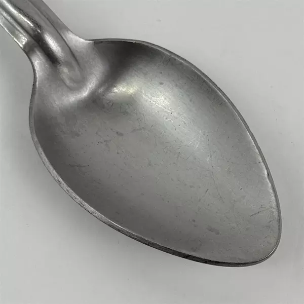 Vintage Serving Spoon U.S.N. United States Navy Military Mess Hall 15"