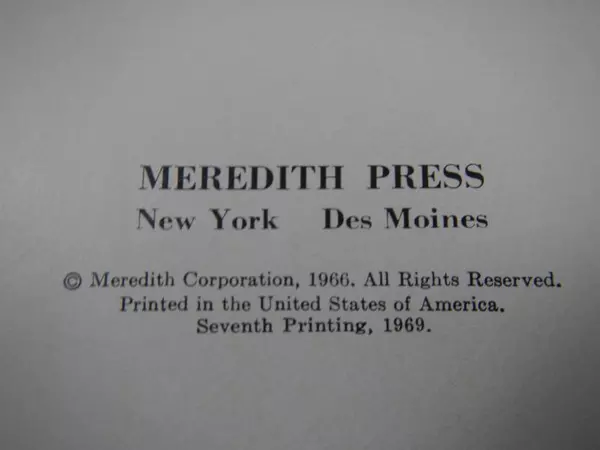 1969 Better Homes And Gardens Cookies And Candies Seventh Edition Meredith Press