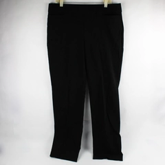 Briggs Solid Black Tapered-Leg Pull-On Pant Women's Size 14
