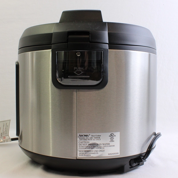Aroma Housewares Professional Plus Cooker Rice/Steamer/Slow Cooker ARC-5000SB
