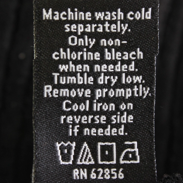 Hue Short Solid Black Ribbed Skirt Women's Size XS