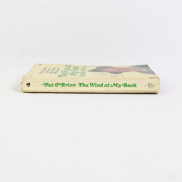 The Wind at My Back by Pat O'Brien 1967 Paperback Autobiography 