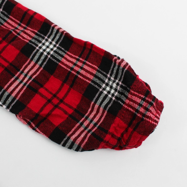 Charter Club Intimates Red and Black Plaid Button-Up Sleepshirt Women's XL