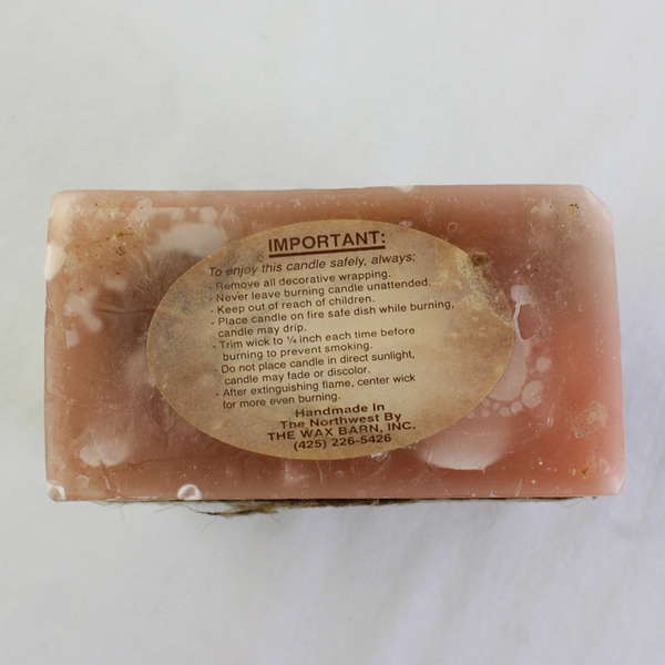 The Northwest By The Wax Barn Inc Double Wick Decorative Candle Rectangle 6"